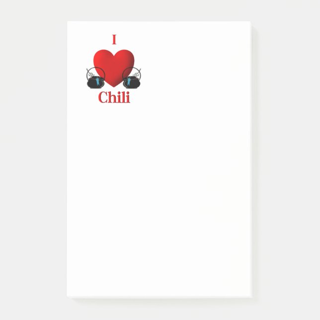 Post-it® J'adore Chili (Devant)