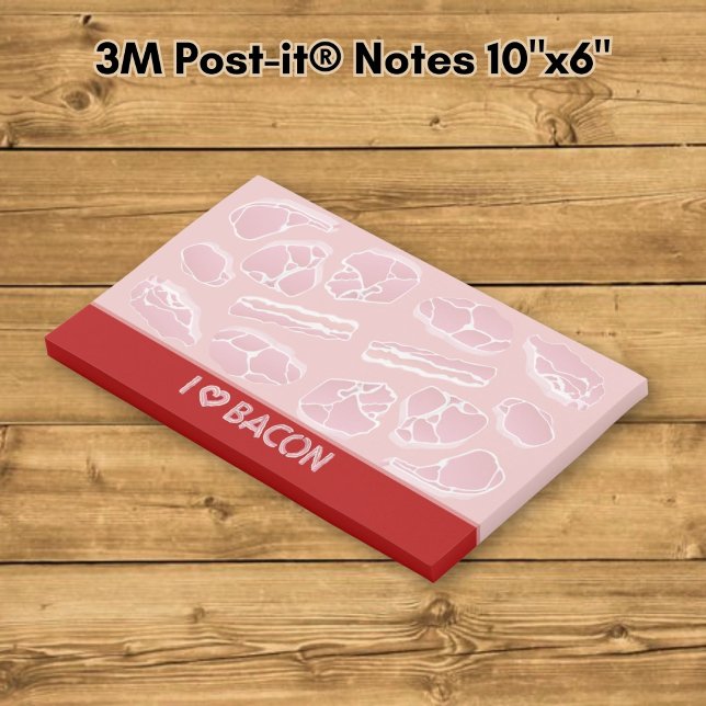 Post-it® J'adore le bacon (Créateur téléchargé)
