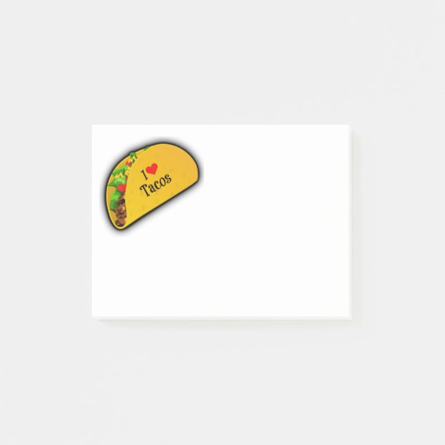 Post-it® J'adore les Tacos (Devant)