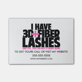 Post-it® J'ai 3d + Mèches de fibre