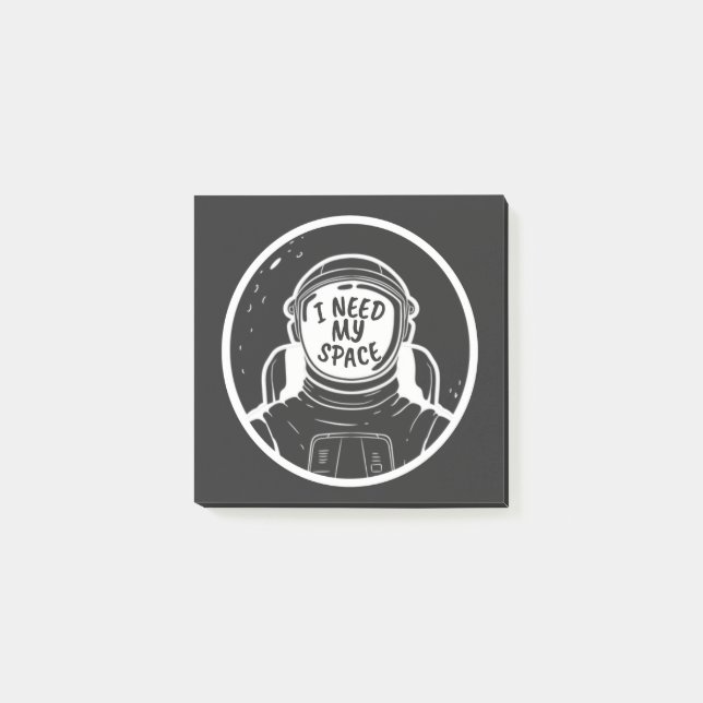 POST-IT® J'AI BESOIN D'ESPACE (Devant)