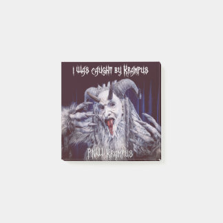 Post-it® J'ai été pris par Krampus Post-its