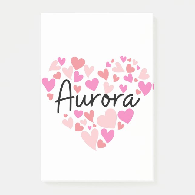 Post-it® J'aime Aurora (Devant)