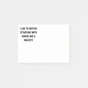 Post-it® J'aime désamorcer les situations