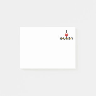 Post-it® J'AIME HARRY Post-It Notes