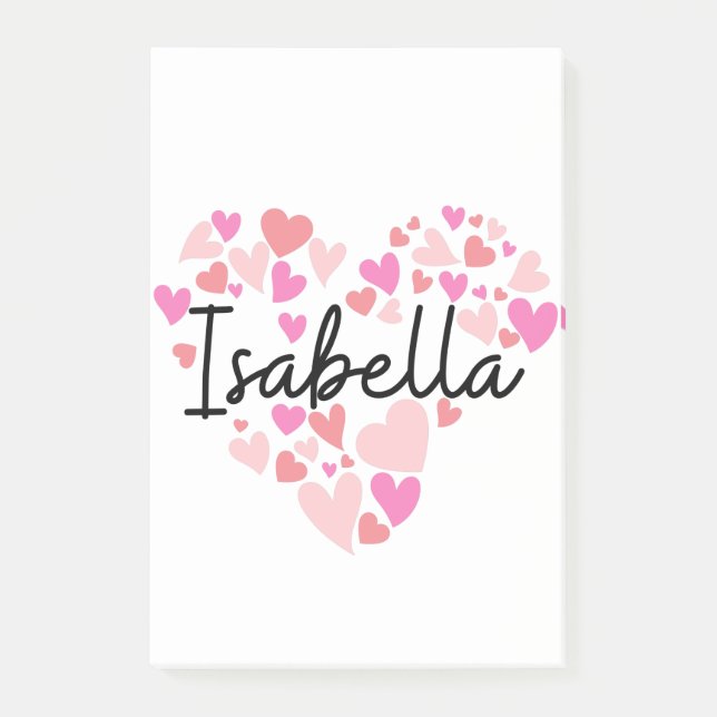Post-it® J'aime Isabella (Devant)