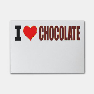 Post-it® J'aime le chocolat