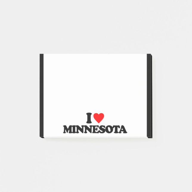 POST-IT® J'AIME LE MINNESOTA (Devant)
