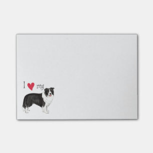 Post-it® J'aime mon border collie