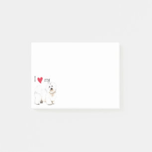 Post-it® J'aime mon coton de Tulear