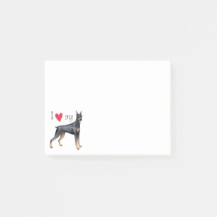 Post-it® J'aime mon dobermann