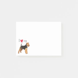 Post-it® J'aime mon gallois Terrier