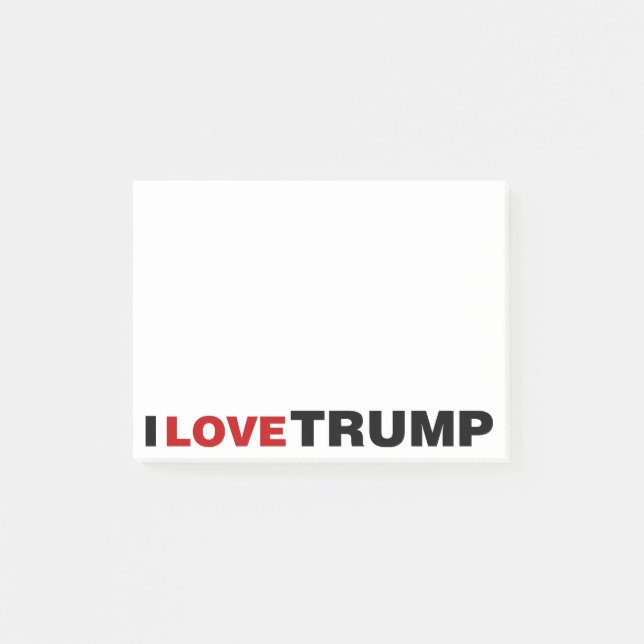 Post-it® J'aime Trump (Devant)