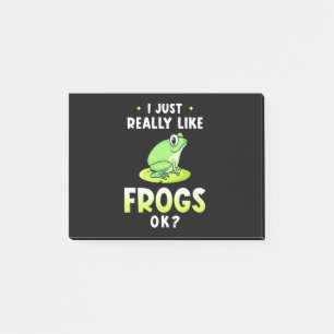 Post-it® J'Aime Vraiment Les Grenouilles