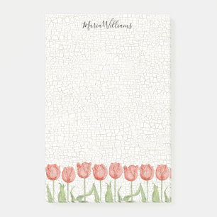 Post-it® Jardin 4x6 de tulipe