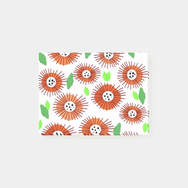 Post-it® Jardin aux fleurs de Scandi (Devant)