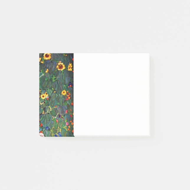 Post-it® Jardin aux fleurs Gustav Klimt (Devant)