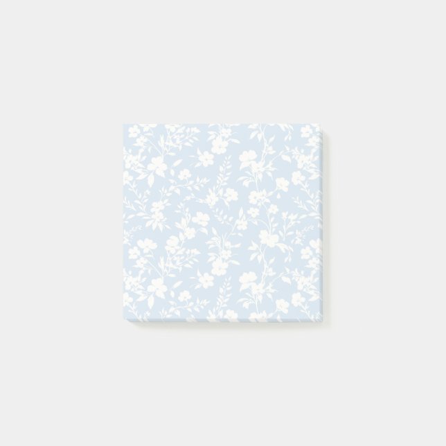 Post-it® Jardin Botanique Neutre - Bleu Poudre (Devant)