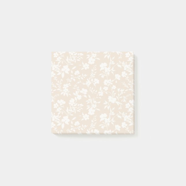 Post-it® Jardin Botanique Neutre - Lin Douce (Devant)