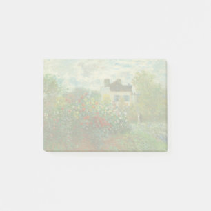 Post-it® Jardin d'artiste de Monet à Argenteuil Peinture