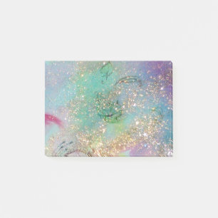 POST-IT® JARDIN DES OMBRAGES PERDUS GOLD SPARKLES