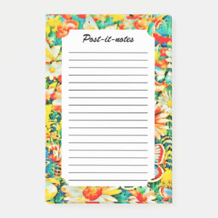 Post-it® Jardin d'été Papillons Fleurs de prairie