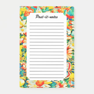 Post-it® Jardin d'été Papillons Fleurs de prairie