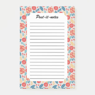 Post-it® Jardin d'été vintage Fleurs florissantes