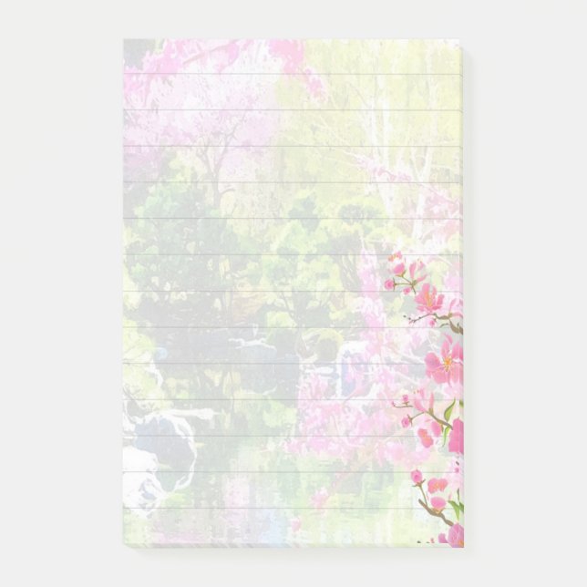 Post-it® jardin oriental (Devant)