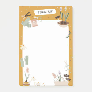 Post-it® Jardinage Pour Faire Liste De Contrôle Publier Des