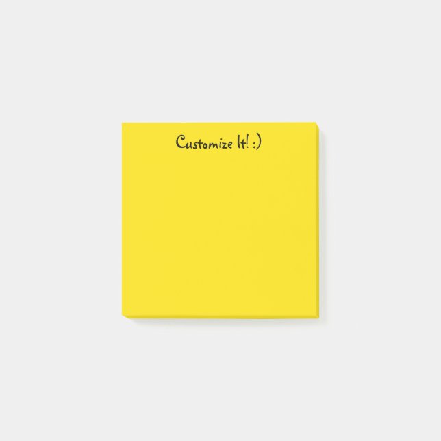 Post-it® Jaune (Devant)