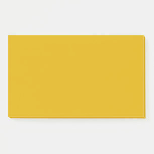 Post-it® Jaune Moutarde Uni
