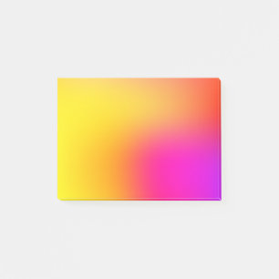 Post-it® Jaune néon et rose