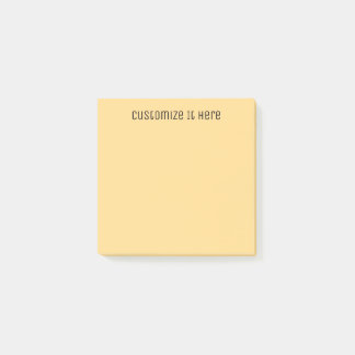 Post-it® jaune pastel/orange