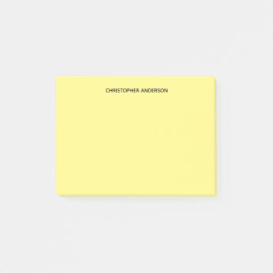 Post-it® Jaune personnalisé