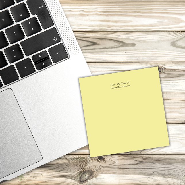 Post-It Jaunes Personnalisés (Créateur téléchargé)