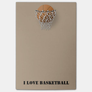 Post-it® "Je des notes de Courrier-it® aime basket-ball" 4