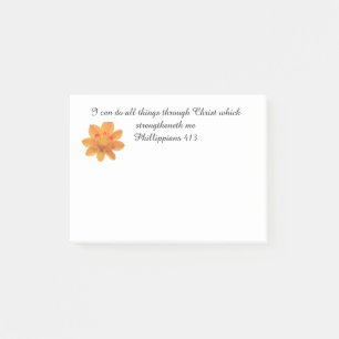 Post-it® Je peux faire tout des choses par le Christ