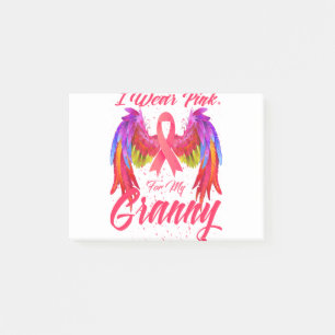 Post-it® Je Porte Du Rose Pour Ma Granny Wings Cancer Du Se