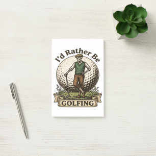 Post-it® Je préférerais jouer au golf