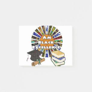 Post-it® Je suis Black Excellence African Fabric Collage