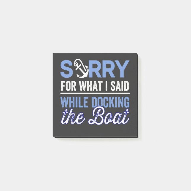 Post-it® je suis désolé pour ce que j'ai dit pendant que je (Devant)