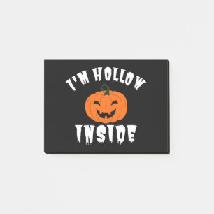 Post-it® Je suis Hollow Inside Pumkin Jack-o'-lantern