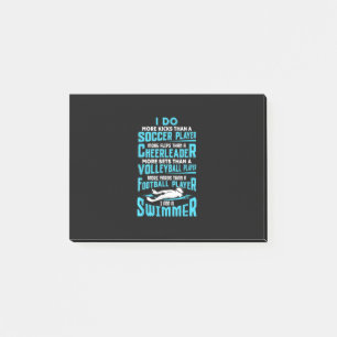Post-it® Je Suis Un Swimmer Amusant Piscine Piscine Louveur