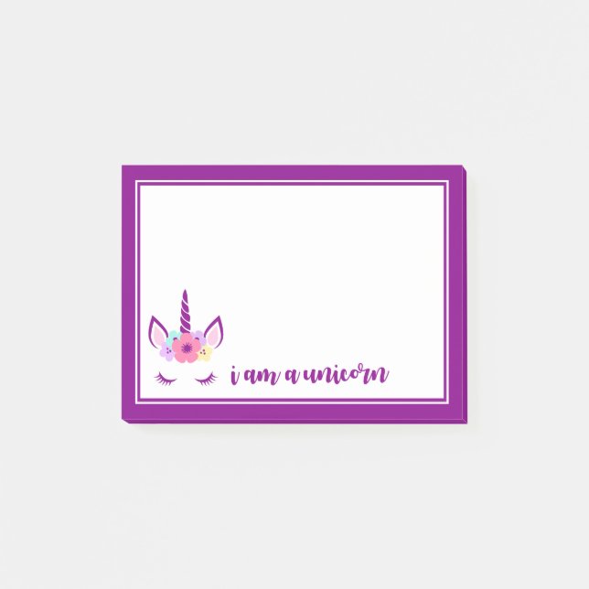 Post-it® Je Suis Un Unicorne (Devant)