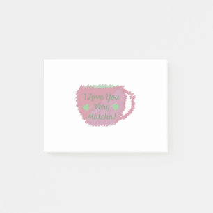 Post-it® Je t'aime beaucoup Matcha