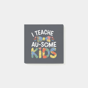 Post-it® J'enseigne à des enfants Au-some Professeur de sen