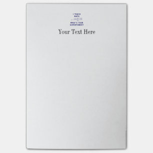 Post-it® J'enseigne à des maths ce qui est la votre