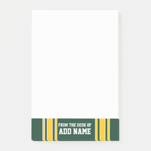 Post-it® Jersey de football avec un nom personnalisé