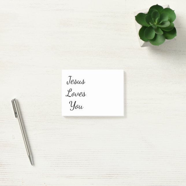 Post-it® Jésus t'aime (Bureau)